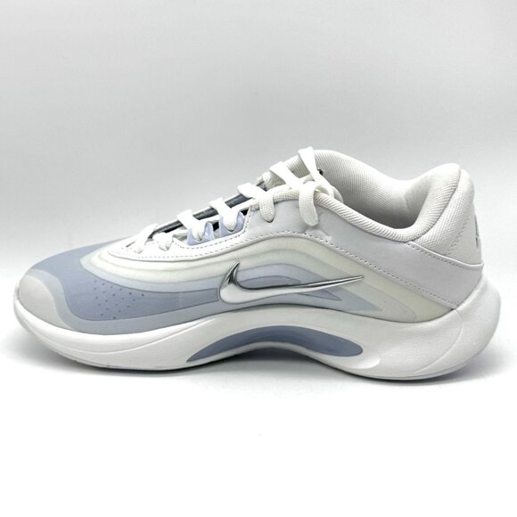 Nike Womens A'One Pearl White Shoes Sz 6 New FZ8605-100 Basketball - Picture 6 of 11